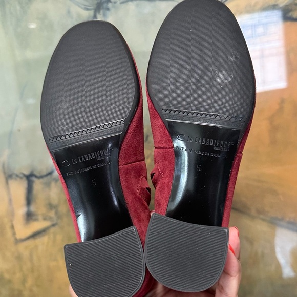 🌹LA CANADIENNE🌹 Joanie Suede Booties Size: 5